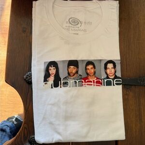 The Marías Band Photo White Graphic Tee